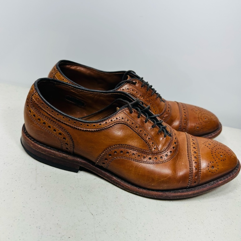Allen Edmonds Strand Oxford
Shoes Walnut Brown Men's Size
8,5 D Clean Dress - Picture 3 of 7